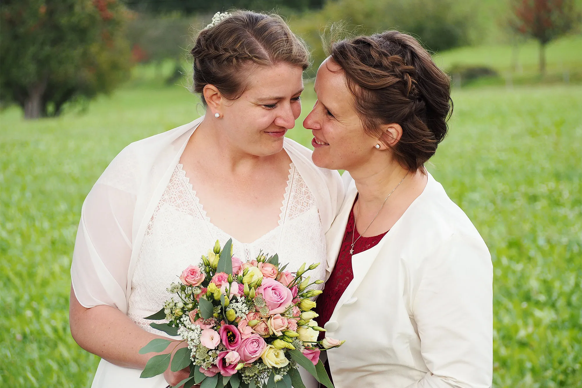 Gleichgeschlechtliches Hochzeitspaar