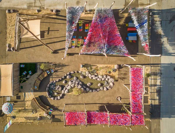 Kirchengelände BUGA23 von oben