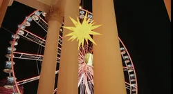 Stern vor dem Riesenrad