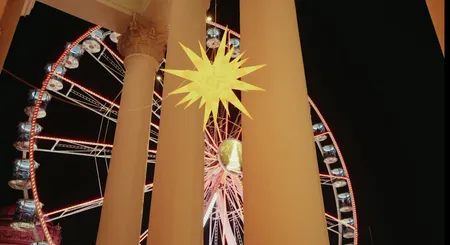 Stern vor dem Riesenrad