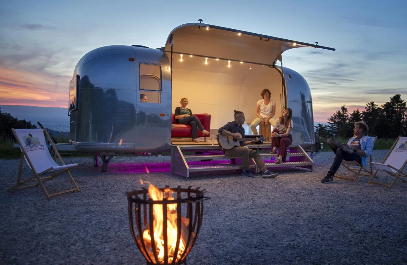 Silberlilly am Abend - Konzert