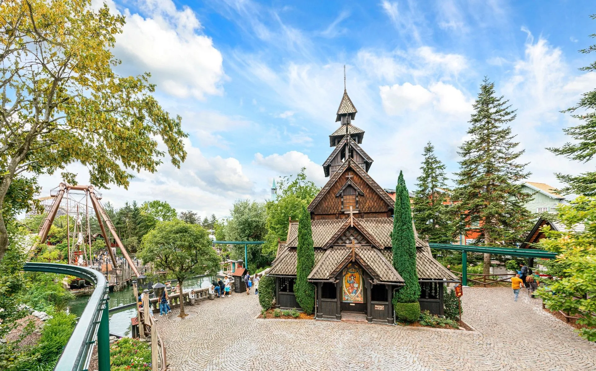 Stabkirche im Europa-Park Rust