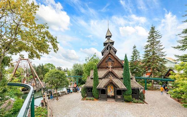 Stabkirche im Europa-Park Rust