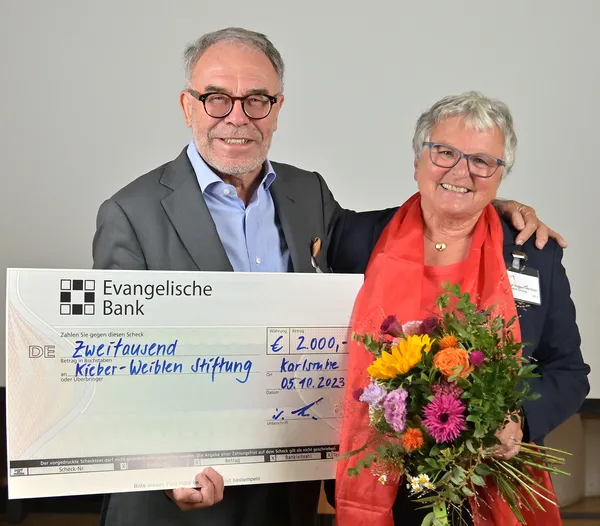 Ehepaar Kieber Weiblen beim Stiftungsforum 2023