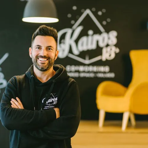 Daniel Paulus im Coworking-Space