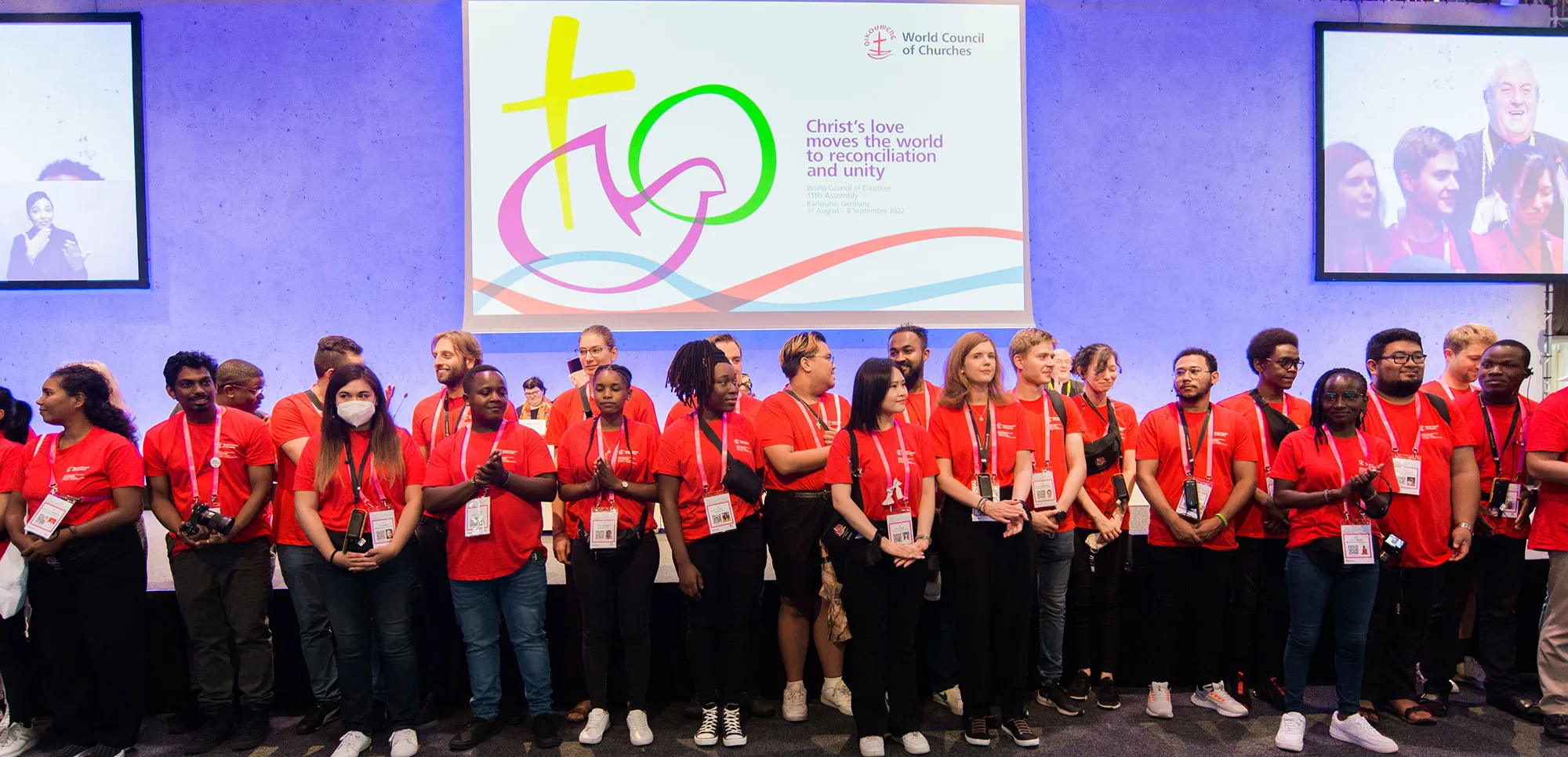 Freiwillige bei der Vollversammlung des ÖRK 2022