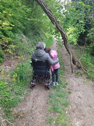 Isabel mit Tochter