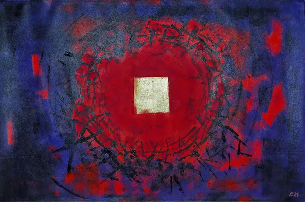 Violettes Parament in der evangelischen Kirche in Bühl