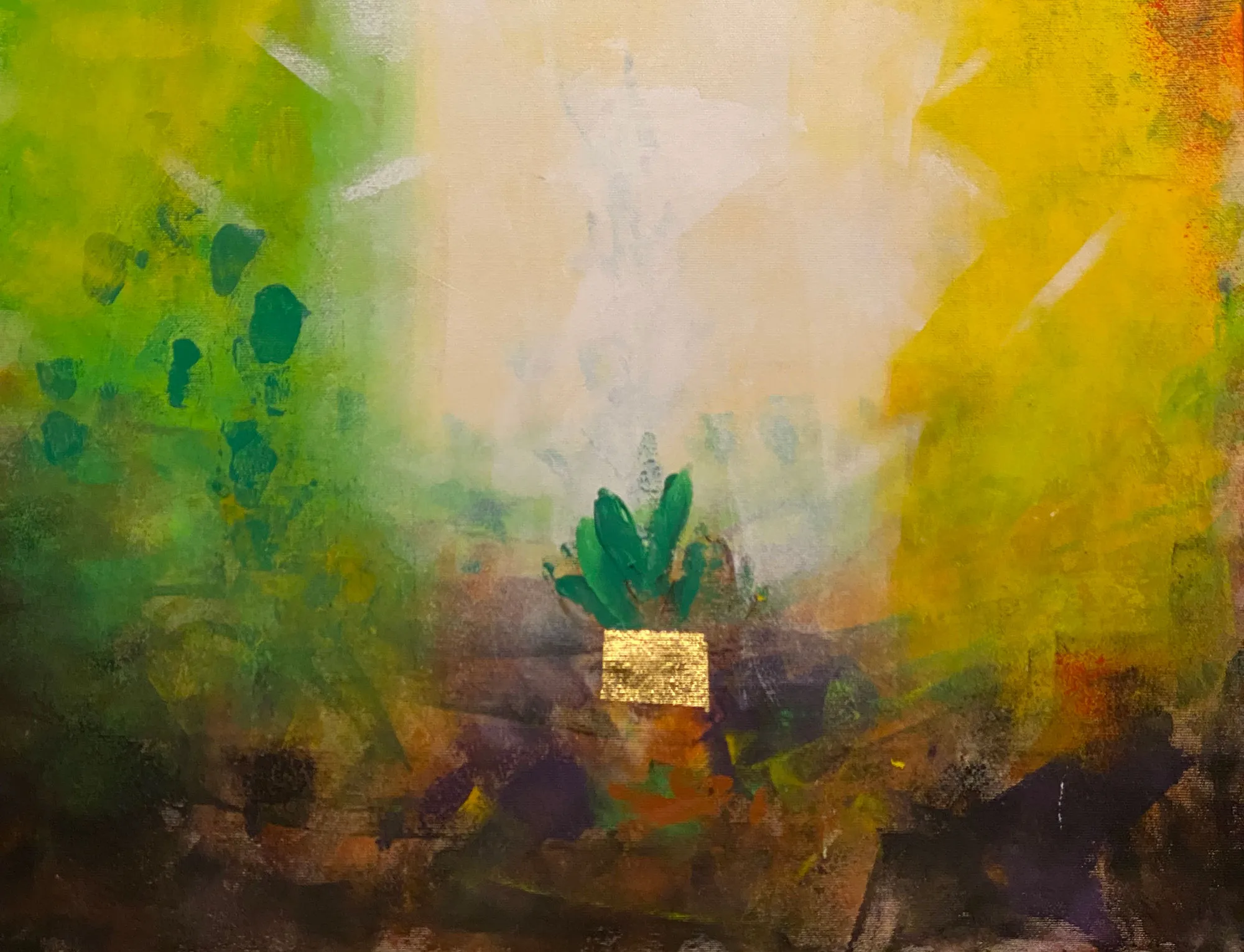 Osterparament in der evangelischen Kirche in Bühl