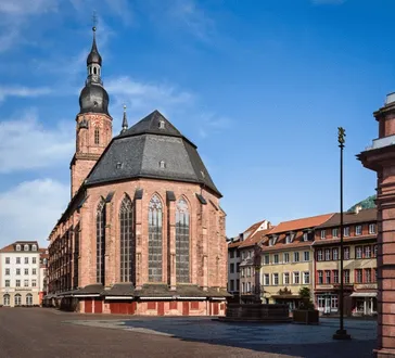 Heiliggeistkirche Heidelberg von Außen