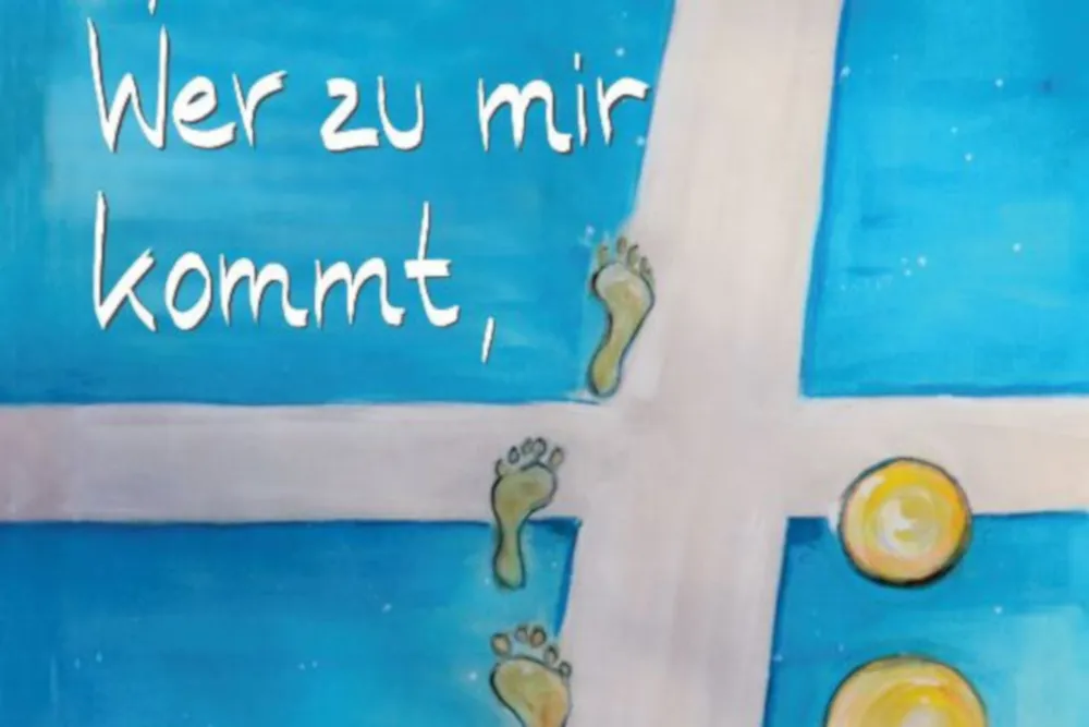 Jahreslosungsfahne 2022