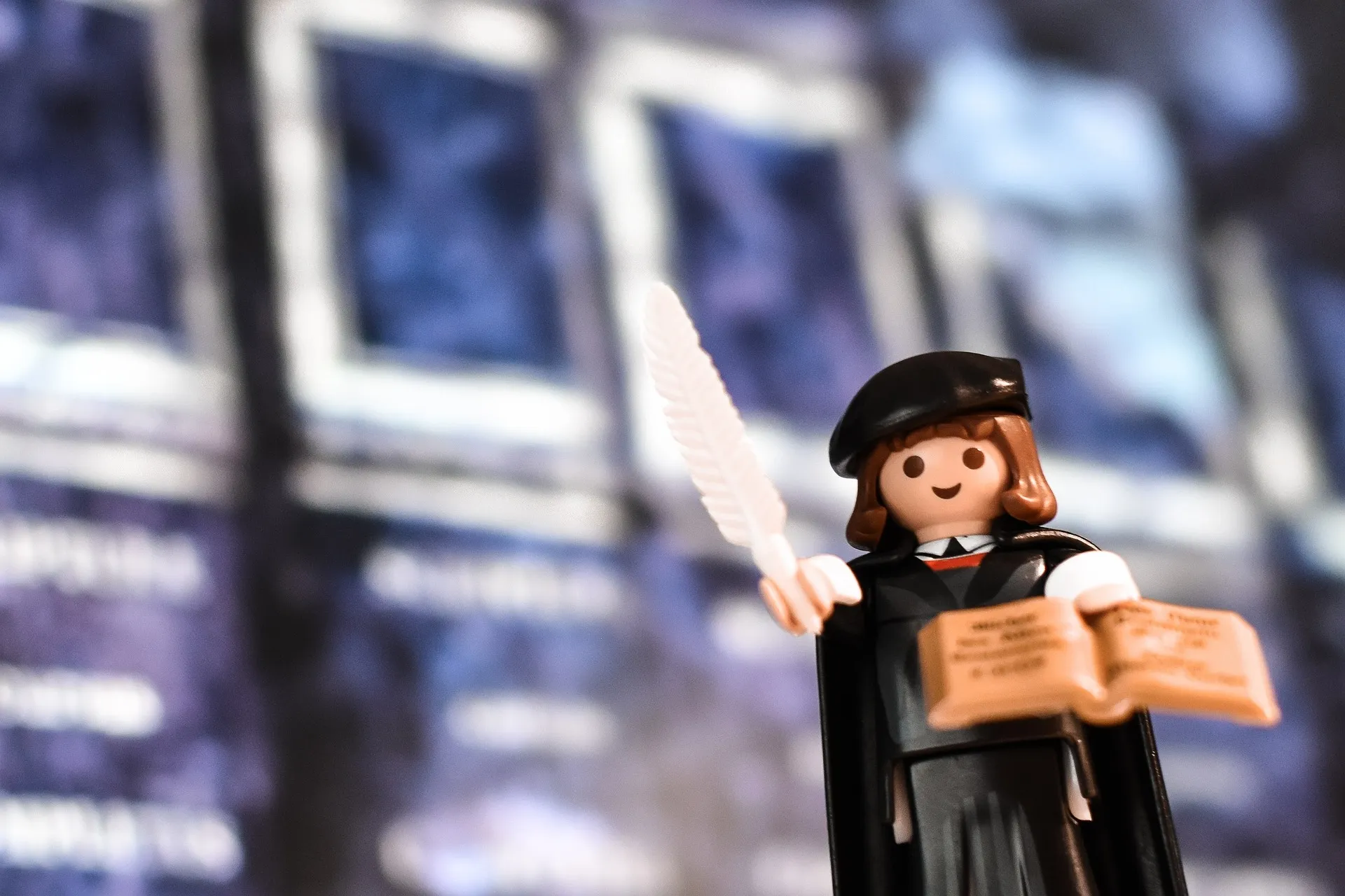 Martin Luther als Playmobilfigur