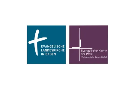 Logos der Landeskirche Baden und Pfalz