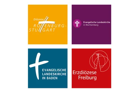 Logo der 4 Baden-Württembergischen Kirchen