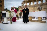 Erzbischof Stephan Burger und Landesbischöfin Heike Springahart