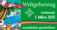 Werbebanner zum Weltgebetstag