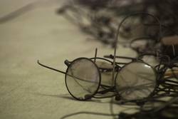 Brillen aus dem Vernichtungslager Auschwitz