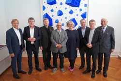 Quelle: Diözese Rottenburg-Stuttgart / Jerabek Sportpräsidenten, Bischöfin und Bischöfe unterzeichnen Kooperationsvereinbarung bei Präventionsmaßnahmen