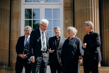 Manfred Kretschmann und Bischöfe