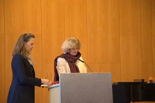 Empfang nach dem Gottesdienst