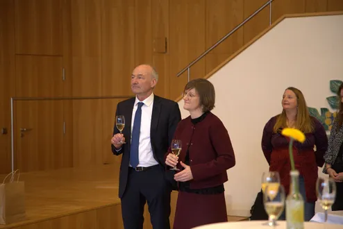 Empfang nach dem Gottesdienst