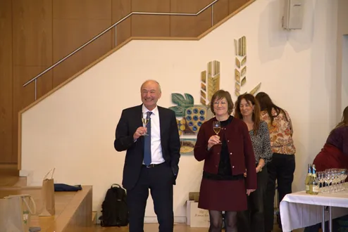 Empfang nach dem Gottesdienst