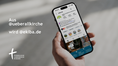Aus @ueberallkirche wird @ekiba.de