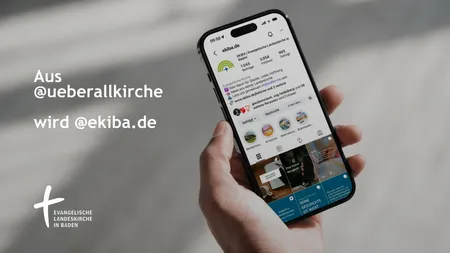 Aus @ueberallkirche wird @ekiba.de