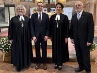 Einführung von Jan Polzer und Anke Spory als Oberkirchenräte