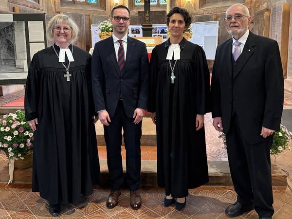 Einführung von Jan Polzer und Anke Spory als Oberkirchenräte