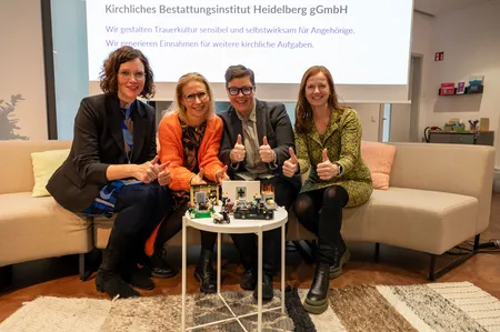 Team des Projekts "Kirchliches Bestattungsinstitut Heidelberg"