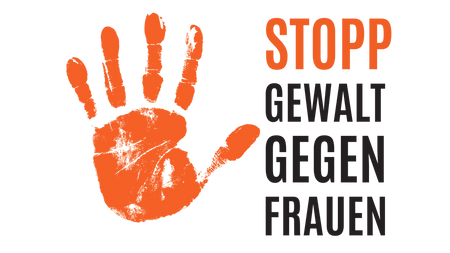 Visual Stopp Gewalt gegen Frauen