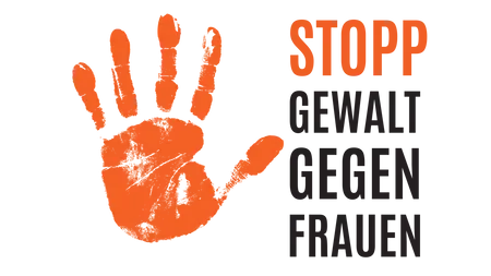 Visual Stopp Gewalt gegen Frauen
