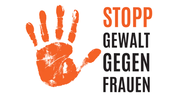 Visual Stopp Gewalt gegen Frauen