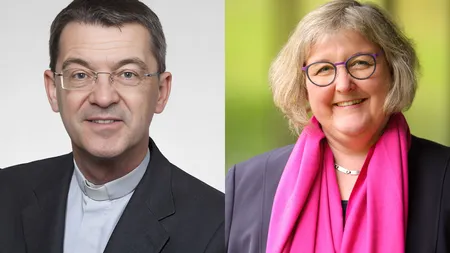 Bischof Dr. Klaus Krämer und Landesbischöfin Heike Springhart