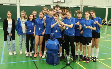 Quelle: Ekkehard Stier Die Siegermannschaft beim 12. Badischen Konfi-Cup 2024 aus Eichstetten am Kaiserstuhl
