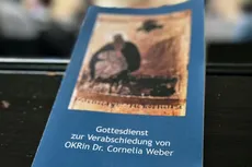 Liedblatt der Verabschiedung