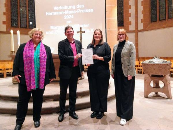 Verleihung Hermann-Maas-Preis