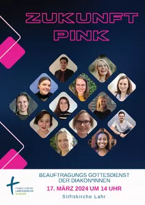 Plakat Beauftragungsgottesdienst Diakon:innen März 2024