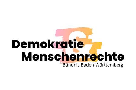 Logo Bündnis Demokratie und Menschenrechte