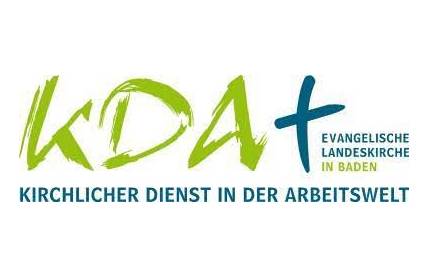 Schriftzug des Kirchlichen Diensts in der Arbeitswelt (KDA)