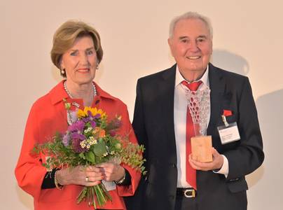 Preisträger des Stifter:innenpreises 2023: Ingeborg und Walter Herrmann aus Pforzheim