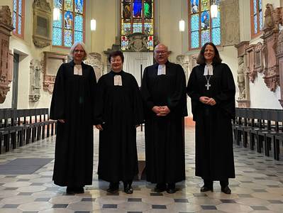 Von links: Sibylle Rolf, Doris Hiller, Martin Mauthner, Cornelia Weber