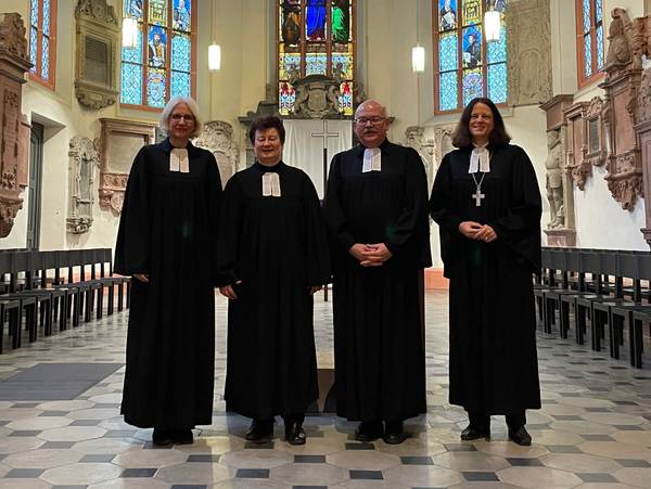 Von links: Sibylle Rolf, Doris Hiller, Martin Mauthner, Cornelia Weber