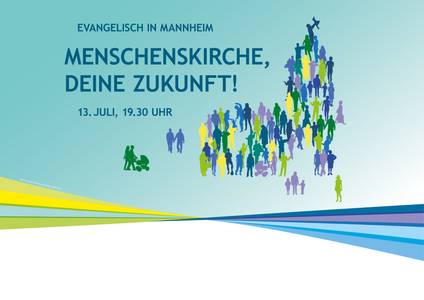Plakatmotiv Menschenskirche