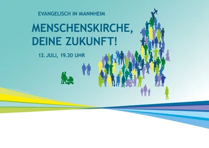 Plakatmotiv Menschenskirche