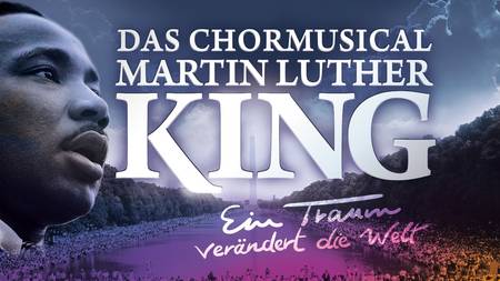 Plakat Chormusical Martin Luther King