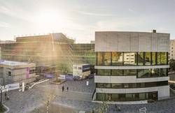 Gebäude der evangelischen Hochschule in Freiburg