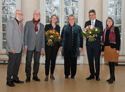 Quelle: ekiba / Hans-Jörg Fuchs - eingebettet von www.ekiba.de Axel Wermke, Traugott Schächtele, Heide Reinhard, Heike Springhart Marc Witzenbacher, Dagmar Zobel