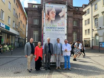 V.l.n.r.: Philipp Herz, Susanne Labsch, Kord Michaelis, Achim Plagge, Dr. Albert Käuflein